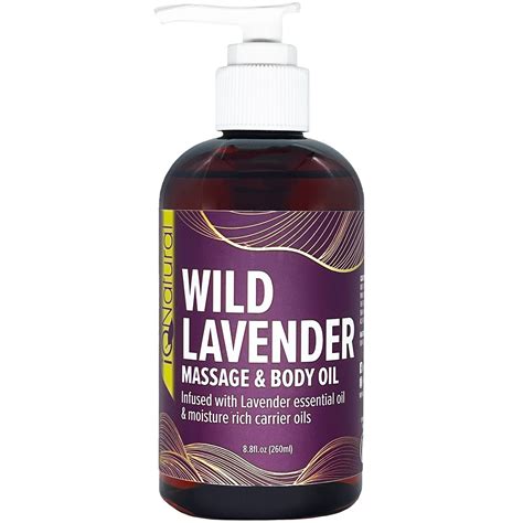 Iq Natural Massage Oil And Body Oil Lavender Relax Massage Oil For