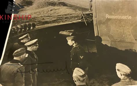 Erwin Rommel Signed Photograph Jsa Loa Wwii Desert Fox D B