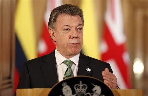 Juan Manuel Santos Health Scare Colombian President Heading To Us For