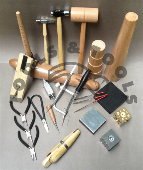 Metal Smith Tools Kit Beginners Apprentice Metalsmithing Jewellery