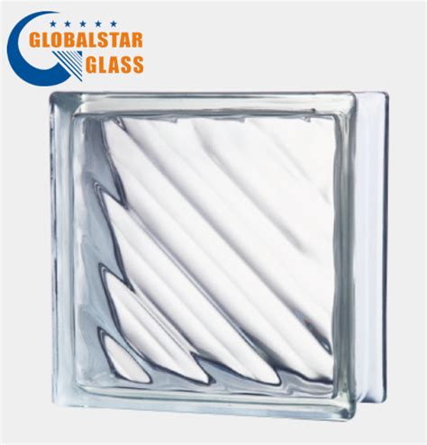 Wholesale Price Hollow Clear Color Glass Block Glass Brick For Decoration China Glass Block