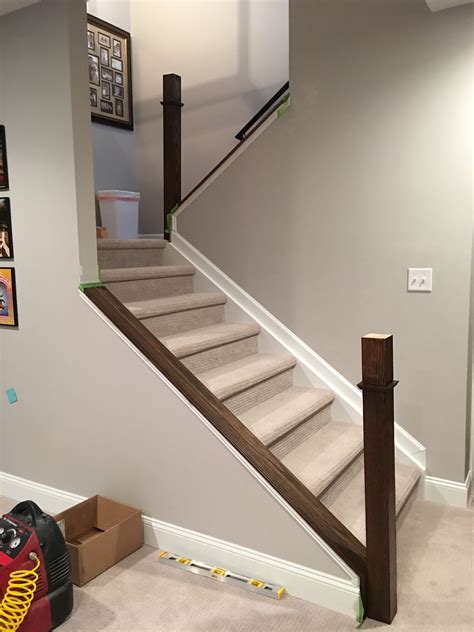 Diy Banisters Still Dreaming Of A Finished Basement April Colleen
