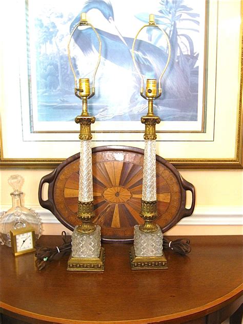 Pair Vintage Hollywood Regency Table Lamps From Antiquesonascot On Ruby
