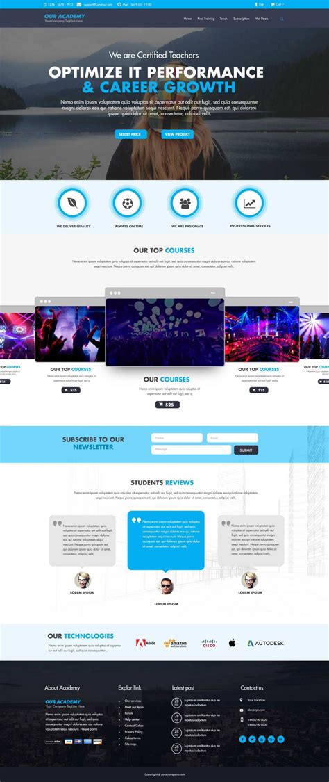 Web Template Design Psd Free Download Free Printable Templates