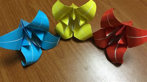Origami Flower Youtube All In Here