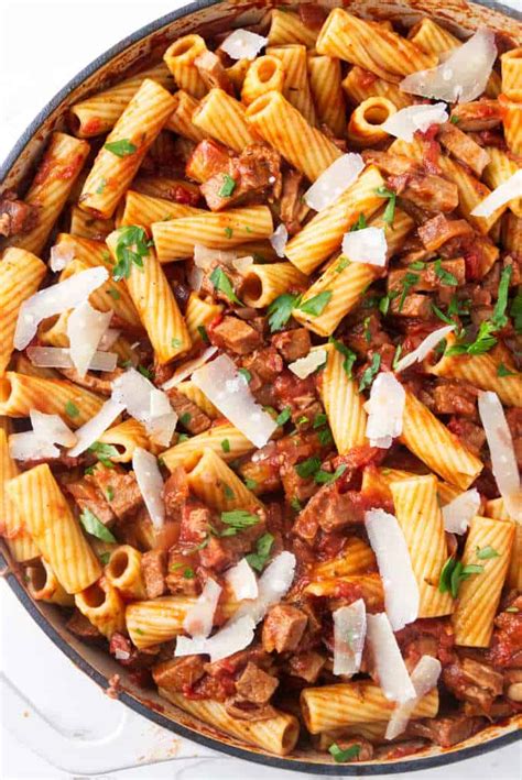 Add oil to a large skillet over high heat. Leftover Roast Beef Pasta Skillet - Savor the Best