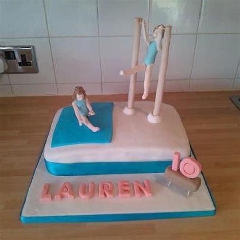 Gymnastic Cake Decorated Cake By Just Learning Cakesdecor