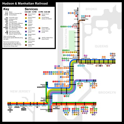 Check Out This Fantasy Transit Map For Path Rnyc