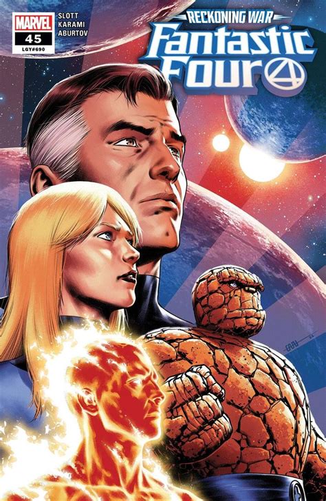 The Cover To Fantastic Four Comic Book