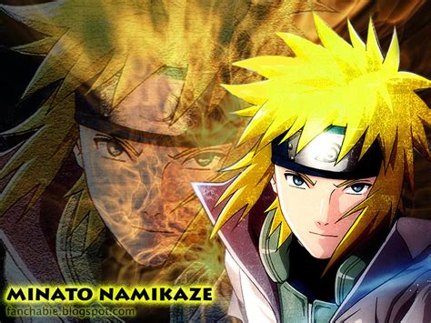Carta Da Parati Minato Namikaze Anime Cartone Animato Cg Artwork Naruto Opera D Arte