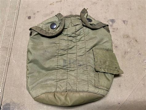 Original Late Vietnam War Us Army M1967 Canteen Carrier Cover Nylon