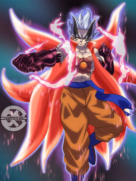 Luffy Goku Naruto Fusion By Kuyapatss On Deviantart