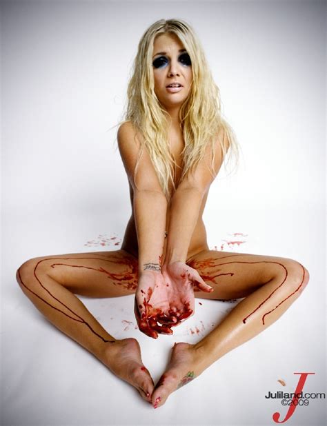 Jana Jordan Naked With Blood Dripping From Her Crotch Club Jana Jordan