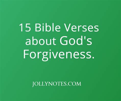 15 Bible Verses About Gods Forgiveness Gods Forgiveness