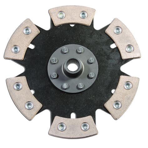 6 Puck Metallic Clutch Disc 228mm Aa Performance Products