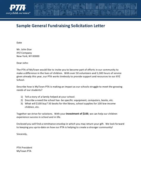 30 Editable Solicitation Letters Free Samples Templatearchive