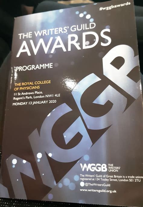 writers guild of great britain awards report 2020 script angel