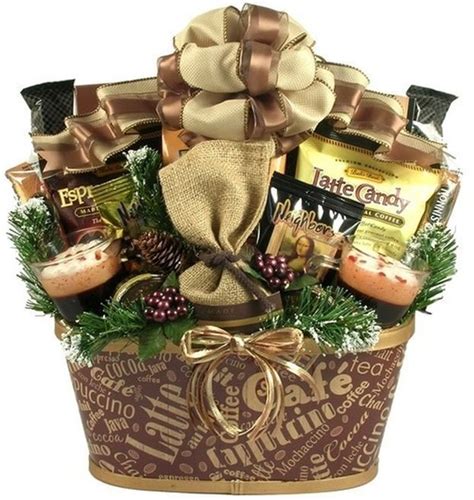 Our basket of joy contains a great variety of our most popular items. Winter Warm-Up Gift Basket | Coffee lover gifts basket ...