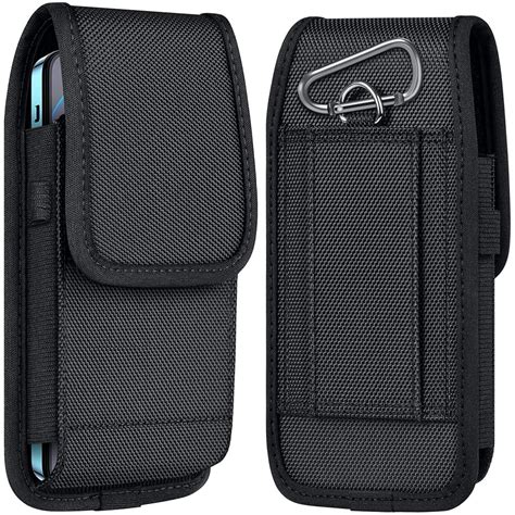 Cell Phone Pouch Nylon Holster Case With Belt Clip Cover For Samsung