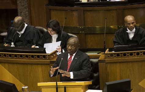 President cyril ramaphosa delivers his state of the nation address at parliament in cape town, south africa, february 16, 2018. READ IT IN FULL: Ramaphosa's State of the Nation address ...
