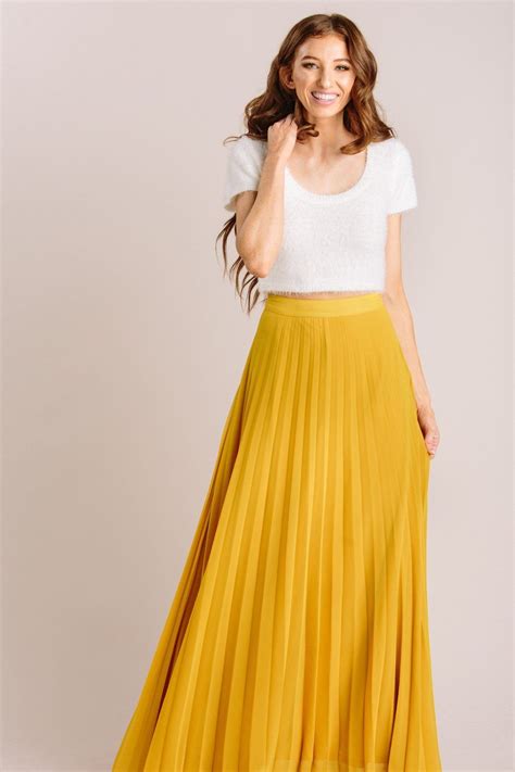 Simone Pleated Maxi Skirt Maxi Skirt Pleated Maxi Full Maxi Skirt