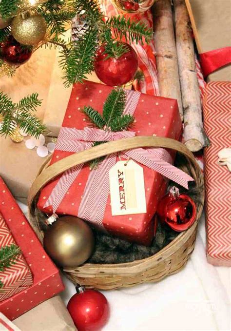50+ great gift wrapping ideas for the most festive holiday ever. Christmas Gift Wrapping Ideas with Ribbon - FYNES DESIGNS ...