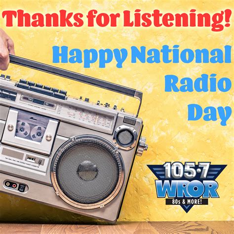 Celebrate National Radio Day With An Ror Facebook Frame