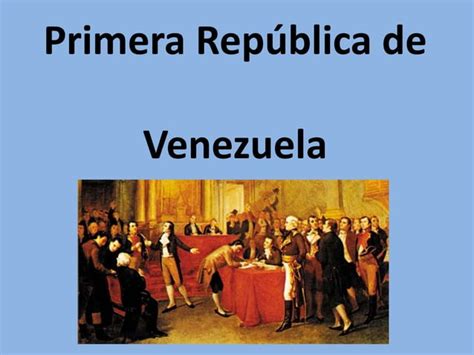 1 2 3 Republica De Venezuela Ppt