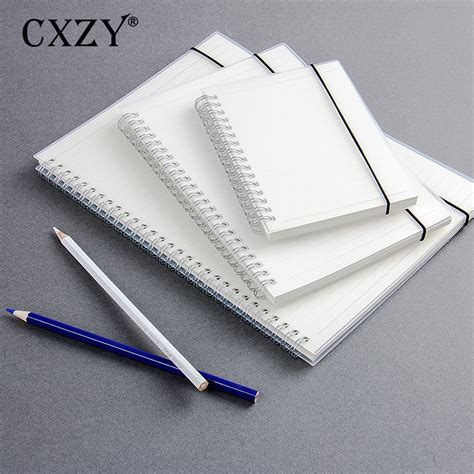 2019 A5 A6 Dotted Grid Blank Spiral Notebook Paper Note Sketchbook