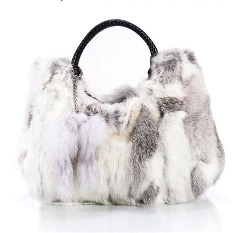 85 Fashion Designer Famous Brands Women Handbag Female Real Fur