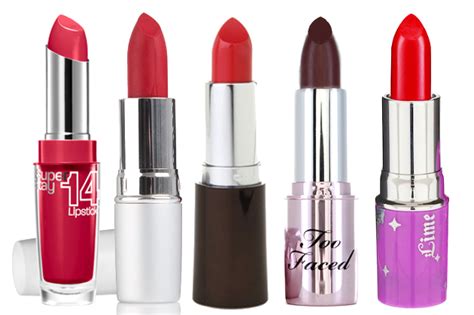best red lipsticks from the drugstore