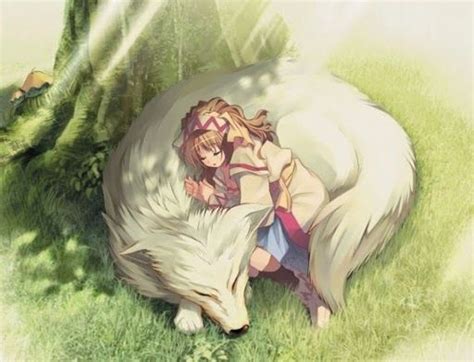 Anime Girl And Her Wolf Anime Amino