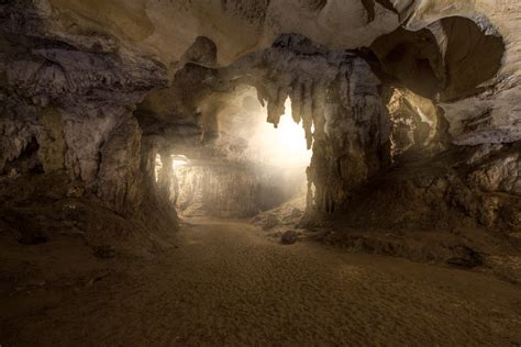 Real Cave Background