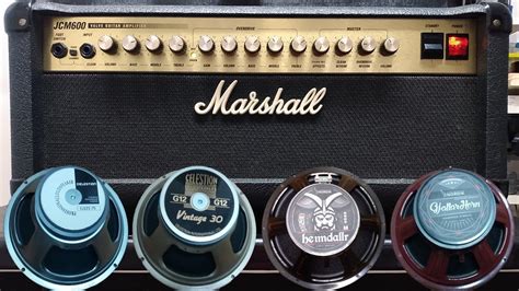 Marshall Jcm600 Review Celestion And Nordik Youtube
