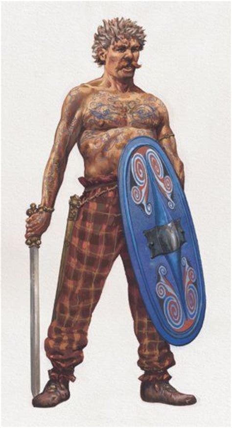 Celt Warrior Tattoos Celtic Warriors Warrior Ancient Celts