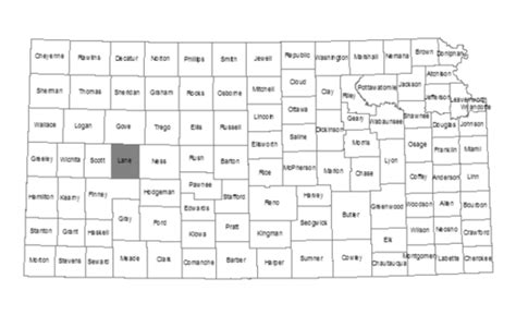 Lane List Of All Kansas Counties Threatened And Endangered Wildlife