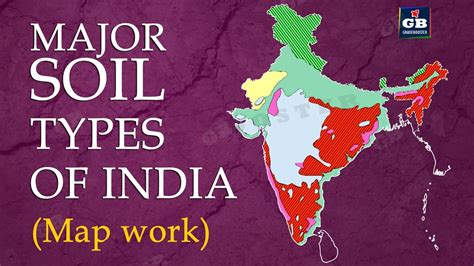 Map Of India Major Soil Types Maps Of The World