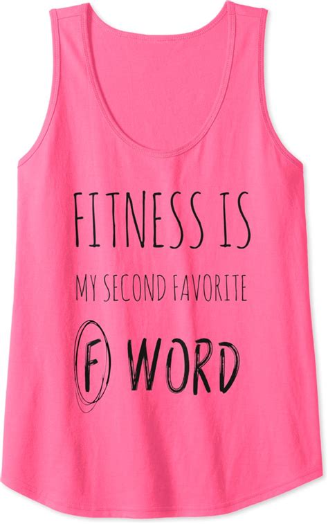 Womens Funny Workout Tanks For Women With Sayings Gym Fitness Fword Tank Top Uk Fashion