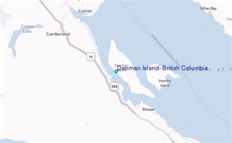 Denman Island British Columbia Tide Station Location Guide