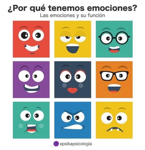 Las Emociones Y Su Función Consulta De Psicología Epsiba