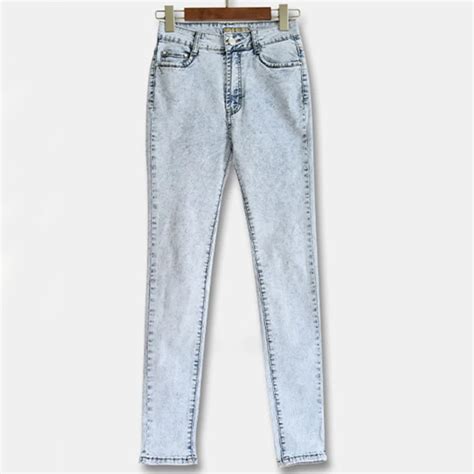 Ultra Stretch Snowflake Jeans 2015 Women High Waist Skinny Jean Pants