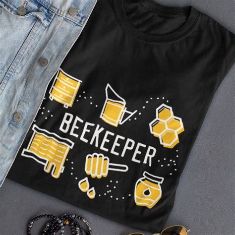 Beekeeper Shirt Beekeeping Funny Beekeeper Life Bee Lovers Etsy