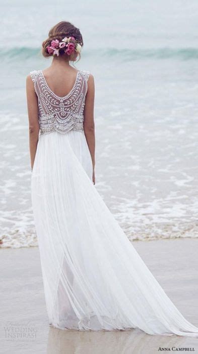 Beach Style Bestickt Brautkleider Für Frauen