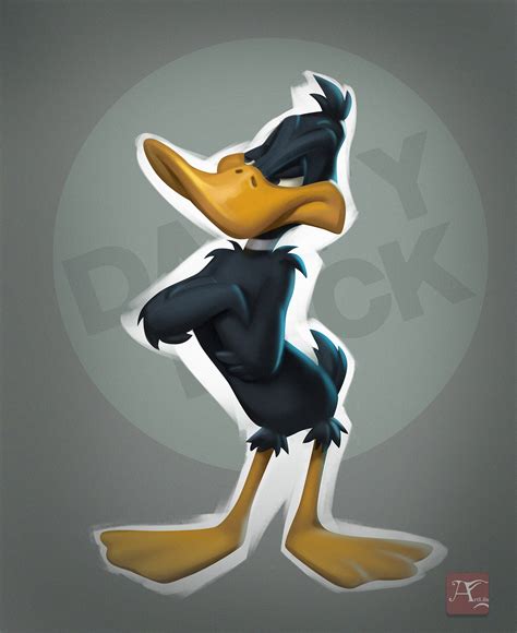 Artstation Daffy Duck Fan Art