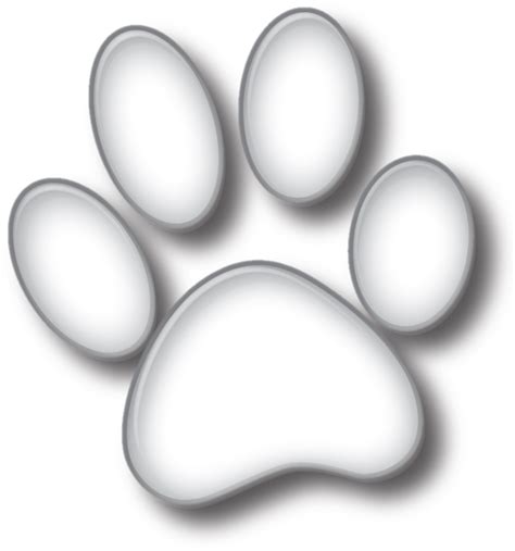 Download White Dog Paw Png White Paw Print Png Png Image With No