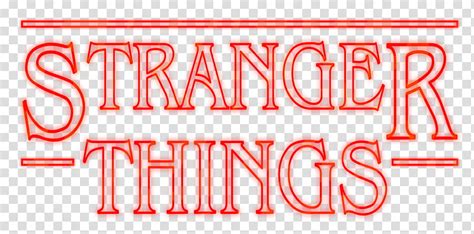 Stranger Things Logo Stranger Things Transparent Background Png