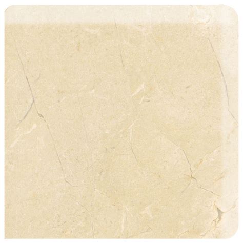 American Olean Mirasol Crema Laila Ceramic Bullnose Corner Tile 3 In X