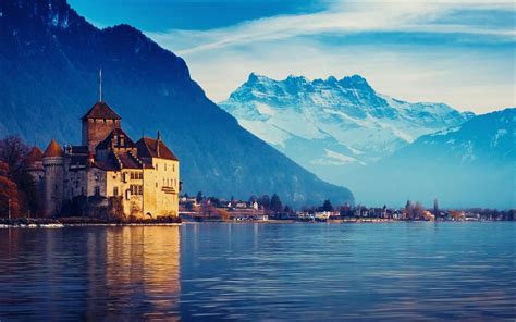 Lake Geneva Switzerland World Of Wanderlust