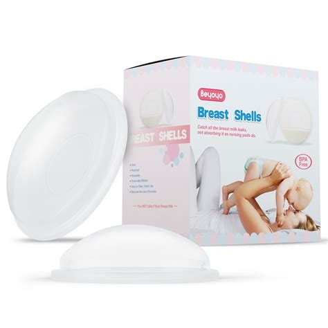 Beanbone Breast Shells For Nursing Moms Nursing Cups 2 Pack Collect Breast Milk And Protect