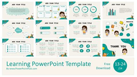 Learning Powerpoint Template Powerpoint Hub